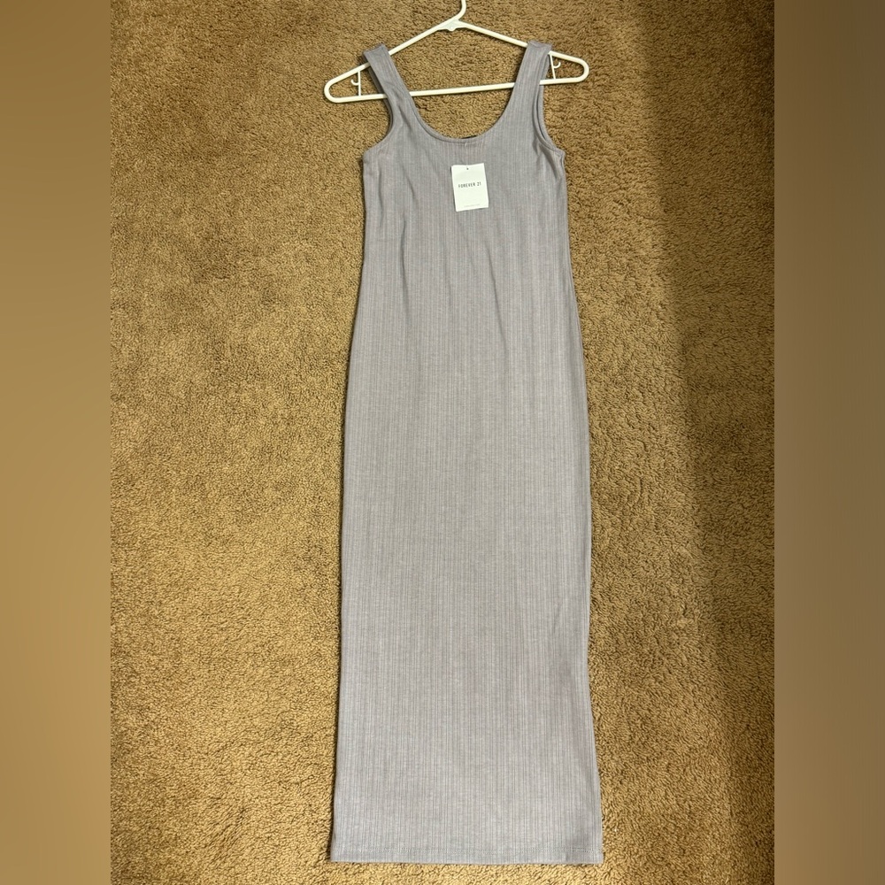 Grey Bodycon Dress - NEW w tags